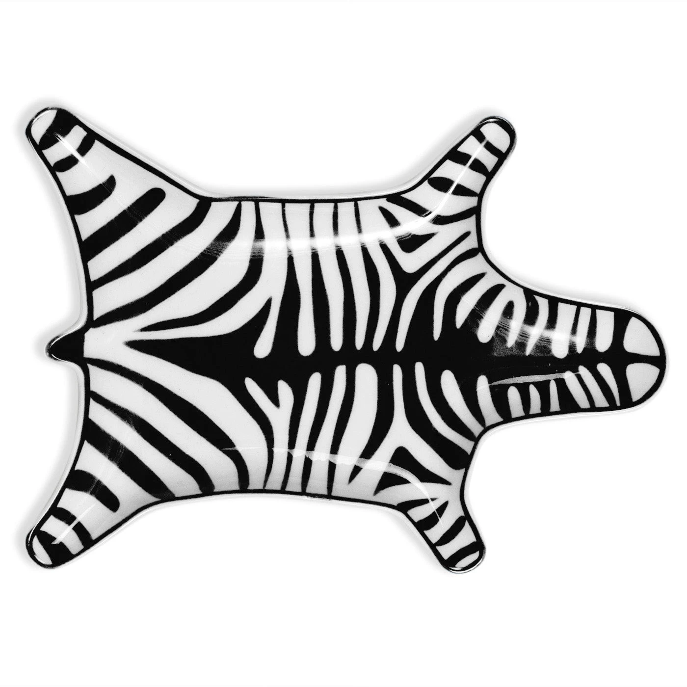 Jonathan Adler Trays Zebra Stacking Dish