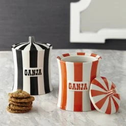 Jonathan Adler Boxes & Canisters Vice Ganja Canister