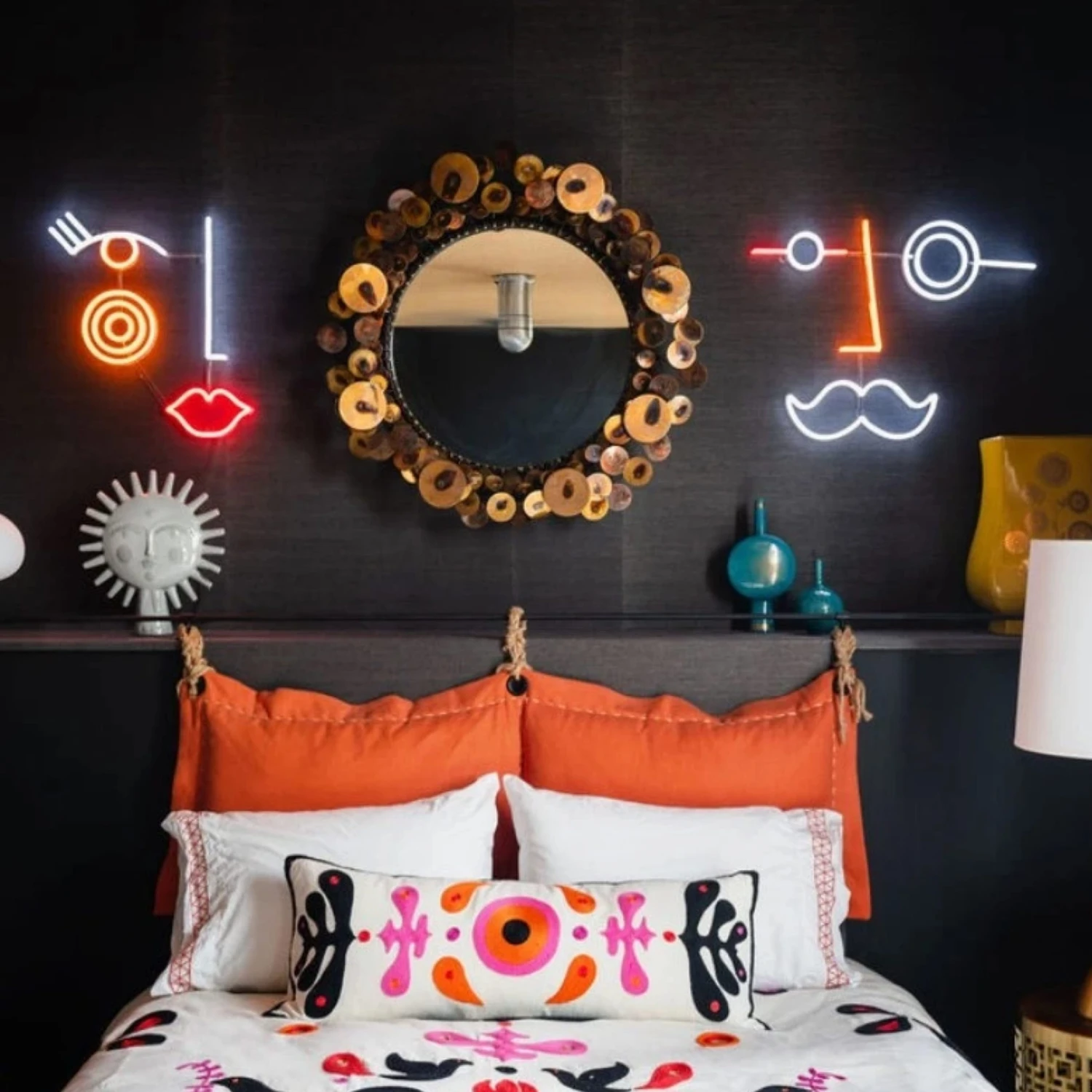 Jonathan Adler Monsieur, LED Neon Sign YELLOWPOP X Jonathan Adler
