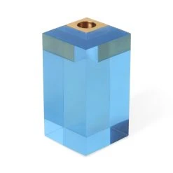 Jonathan Adler Candles & Candle Holders Large Blue Monte Carlo Candle Holder