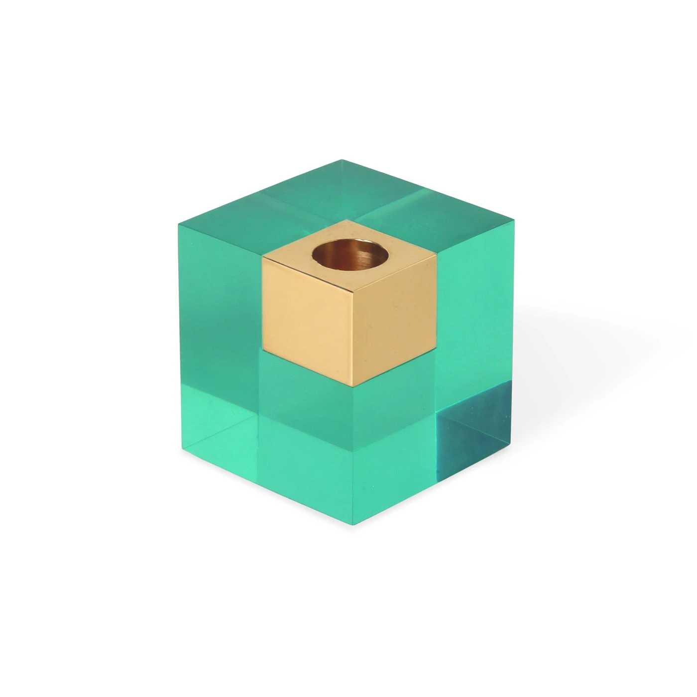 Jonathan Adler Small Green Monte Carlo Candle Holder