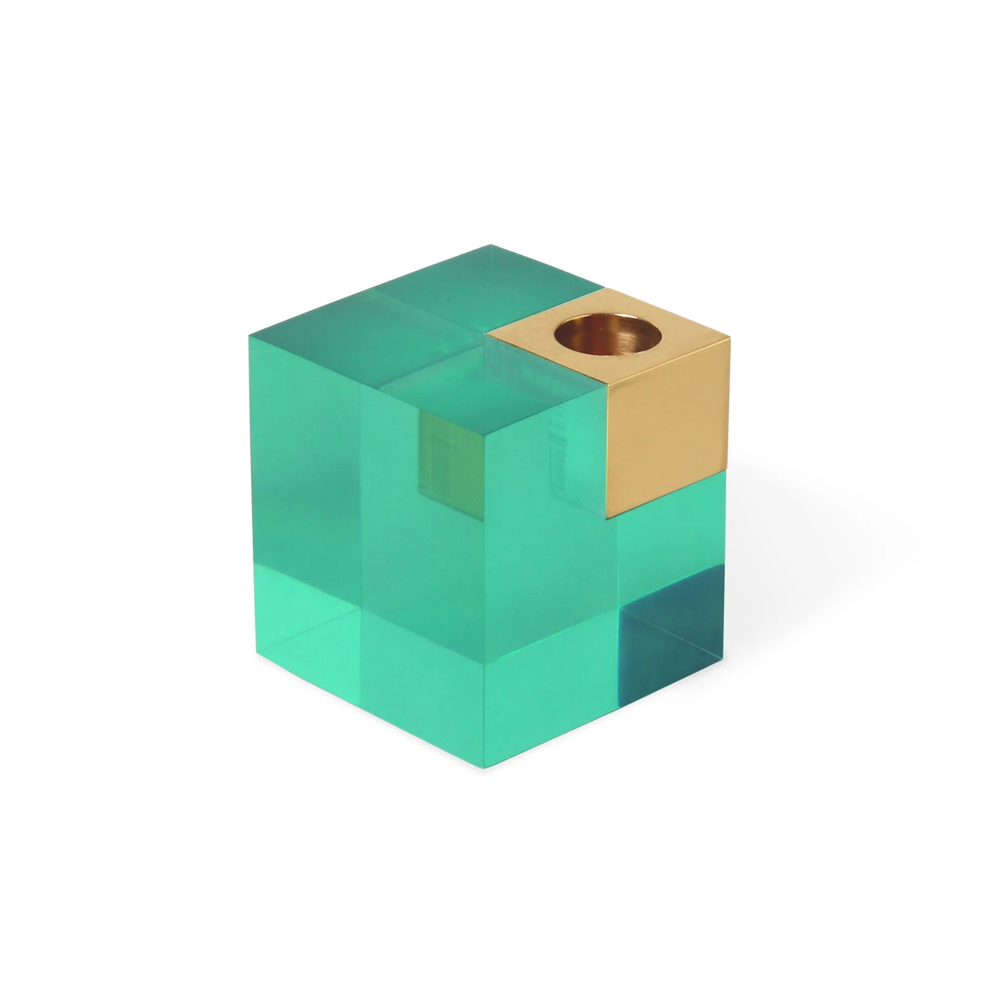 Jonathan Adler Small Green Monte Carlo Candle Holder