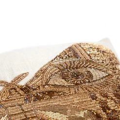 Jonathan Adler Textured & Embellished Muse Butterfly Throw Pillow