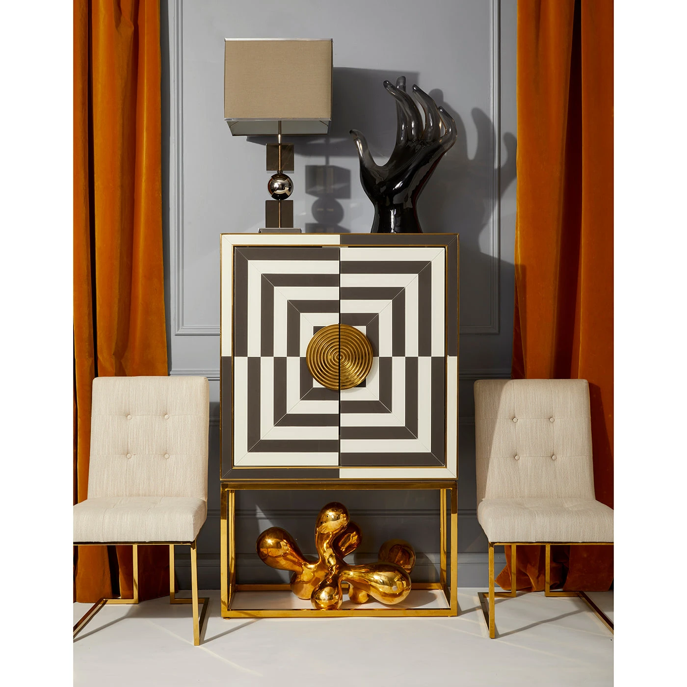 Jonathan Adler Jacques Stacked Table Lamp