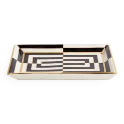 Jonathan Adler Trays Op Art Rectangle Tray