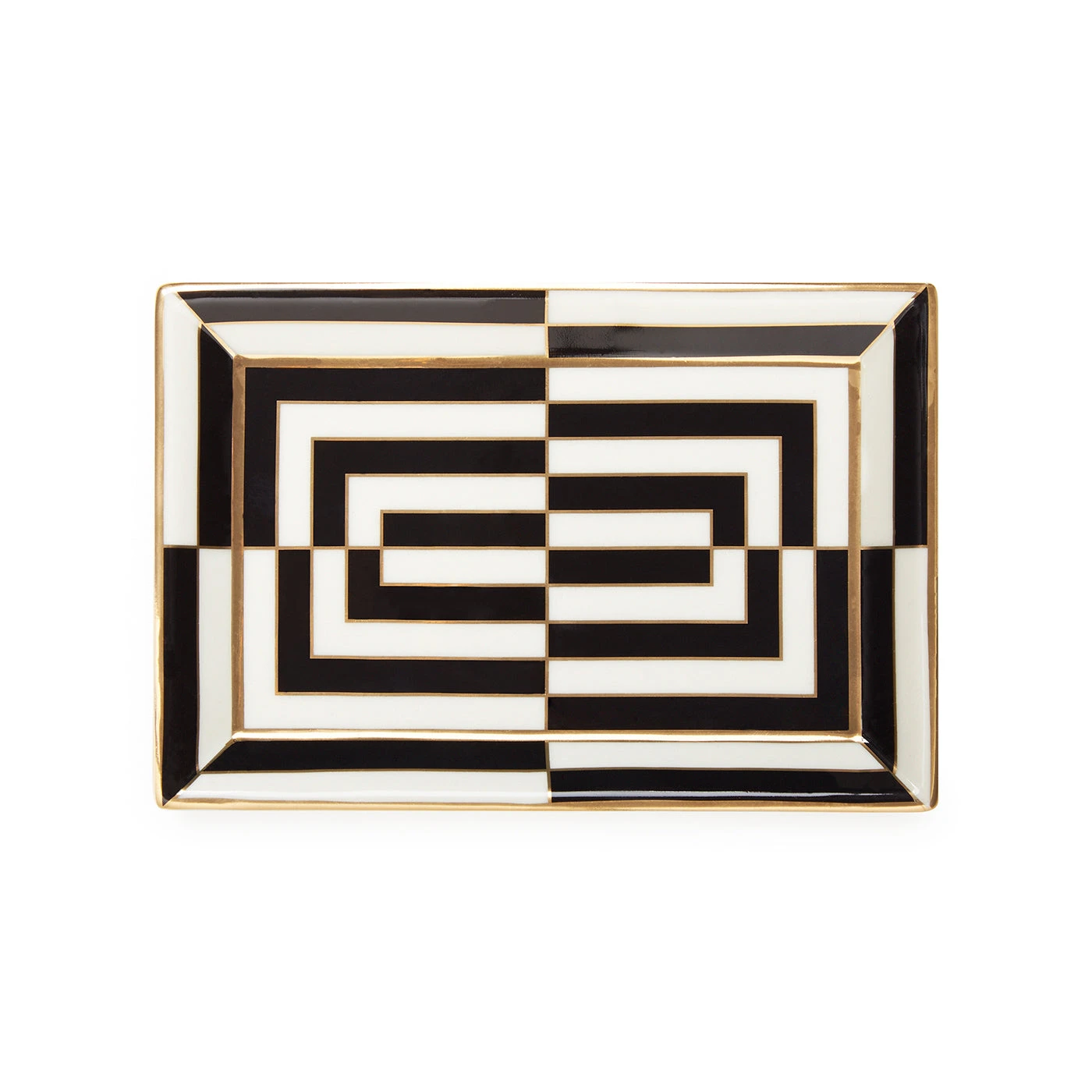 Jonathan Adler Trays Op Art Rectangle Tray