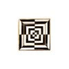 Jonathan Adler Trays Op Art Square Tray