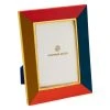 Jonathan Adler Perimeter Leather Frame 4” X 6” Picture Frames