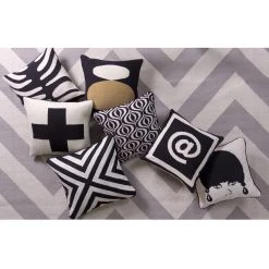 Jonathan Adler All Décor Reversible Letter Throw Pillow