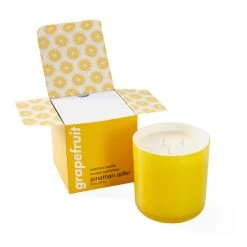 Jonathan Adler Three-Wick Grapefruit Pop Candle Candles & Candle Holders