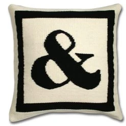 Jonathan Adler All Décor Reversible Letter Throw Pillow