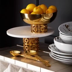 Jonathan Adler Nixon Cake Stand Serving Platter & Trays