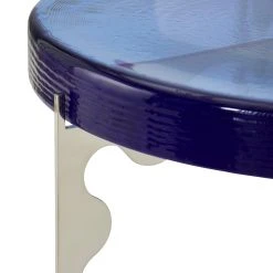 Jonathan Adler Short Ripple Accent Table