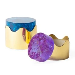 Jonathan Adler Large Ripple Box Boxes & Canisters