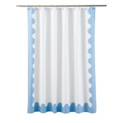 Jonathan Adler Ripple Shower Curtain