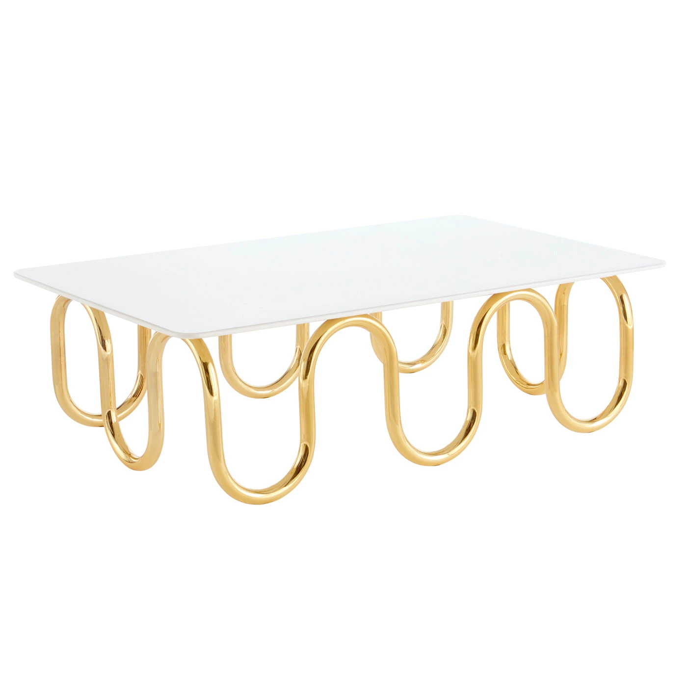 Jonathan Adler New Furniture Scalinatella Rectangular Cocktail Table