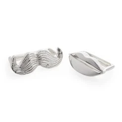 Jonathan Adler Silver-Plated Muse Napkin Rings