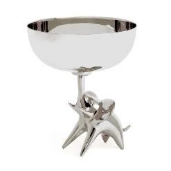 Jonathan Adler Silver-Plated Elephant Petite Serving Bowl