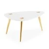 Jonathan Adler Small Marble Triangle Table New Furniture