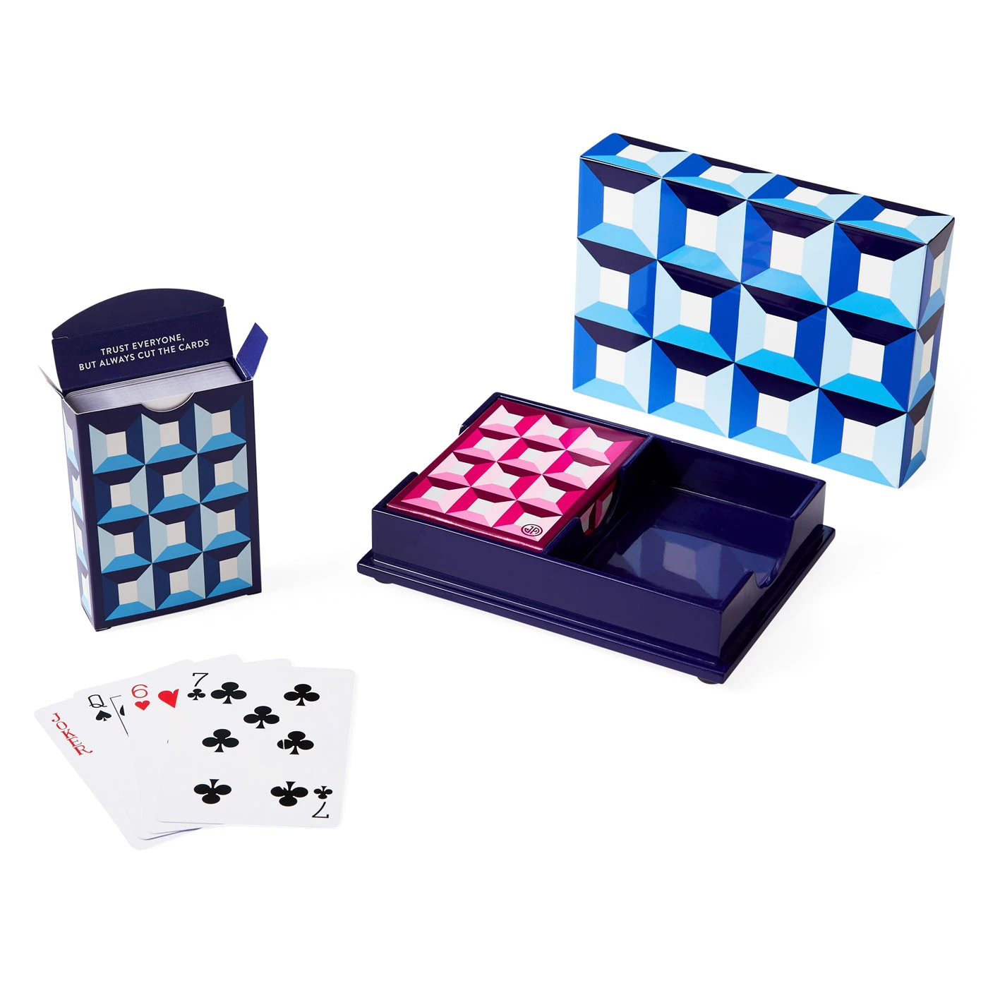 Jonathan Adler Sorrento Lacquer Card Set Games