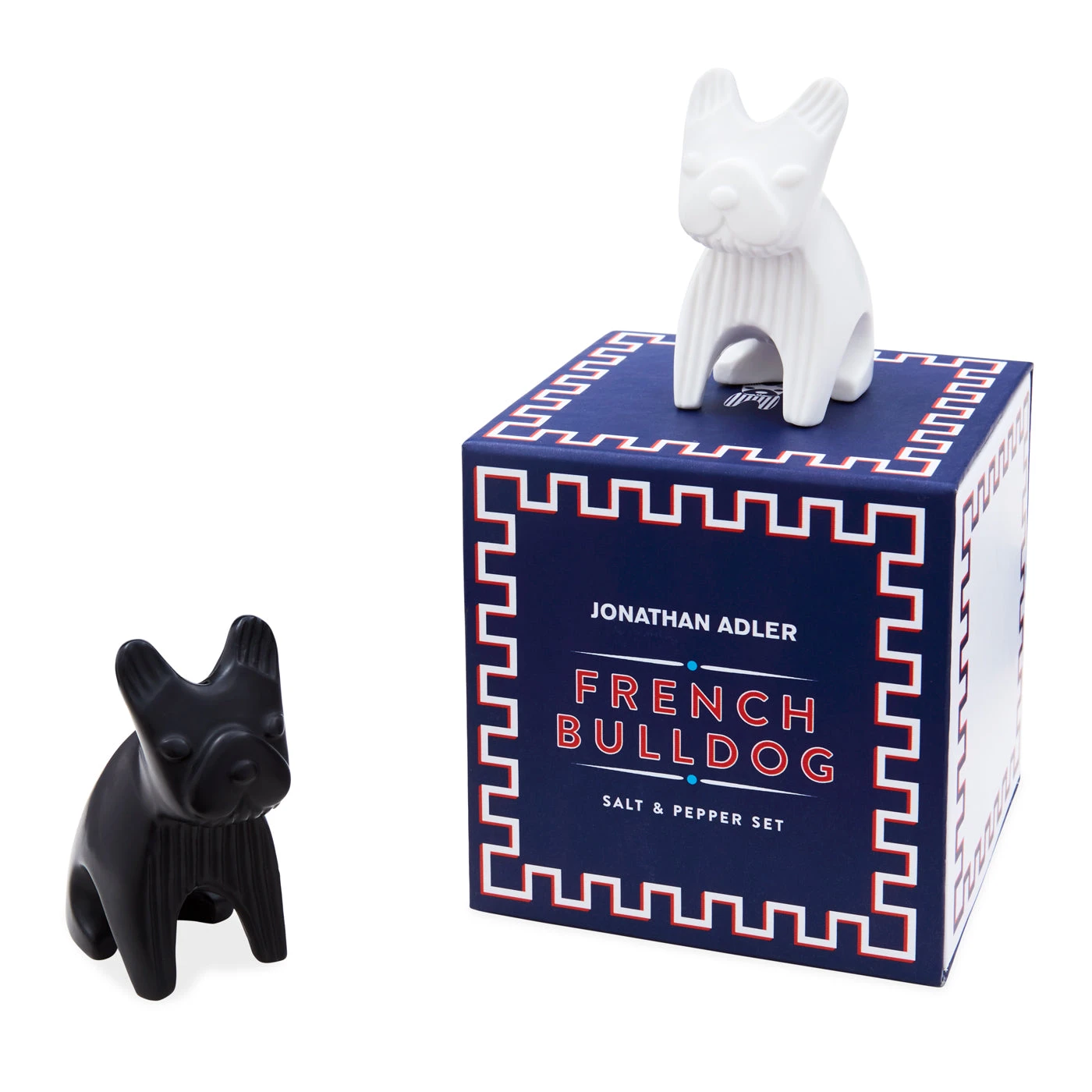 Jonathan Adler French Bulldog Salt & Pepper Set