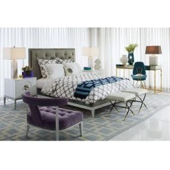Jonathan Adler Lampert Queen Bed Beds & Headboards
