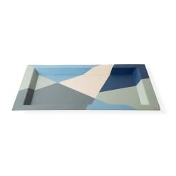 Jonathan Adler Trays Torino Fractal Leather Tray