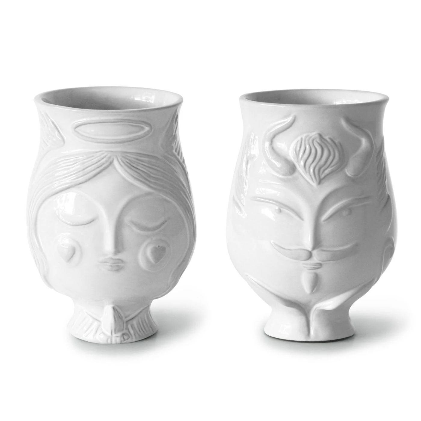 Jonathan Adler Utopia Devil/Angel Vase Vases