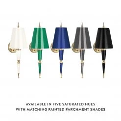 Jonathan Adler Wall Lamps & Sconces Versailles Sconce With Painted Shade