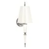 Jonathan Adler Versailles Sconce In Nickel With Painted Shade