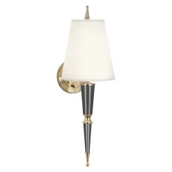Jonathan Adler Versailles Sconce With Fabric Shade