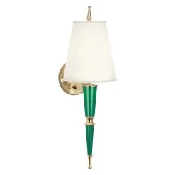 Jonathan Adler Versailles Sconce With Fabric Shade