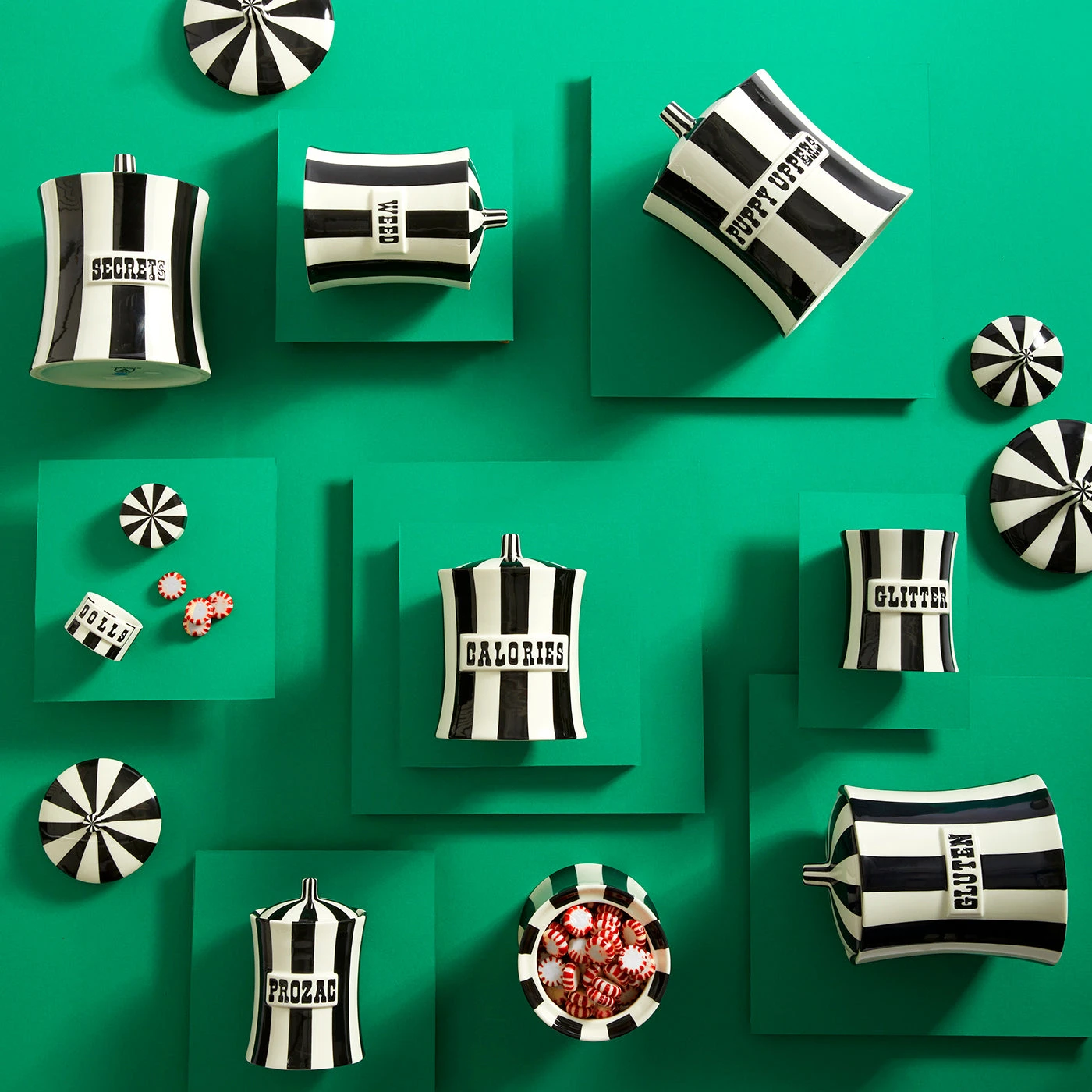 Jonathan Adler Boxes & Canisters Vice Weed Canister