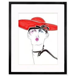 Jonathan Adler Tony Viramontes "Graham Smith Hat" Print