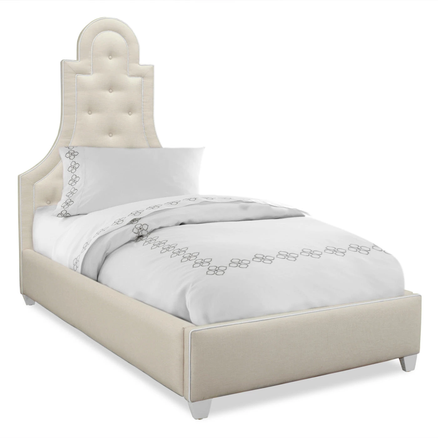 Jonathan Adler Woodhouse Twin Bed Beds & Headboards
