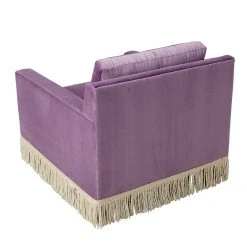 Jonathan Adler Chairs Wright Lounge Chair With Bullion Fringe