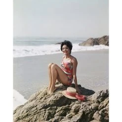 Jonathan Adler "Young Woman Sitting Beside The Sea" From Getty Images Photography