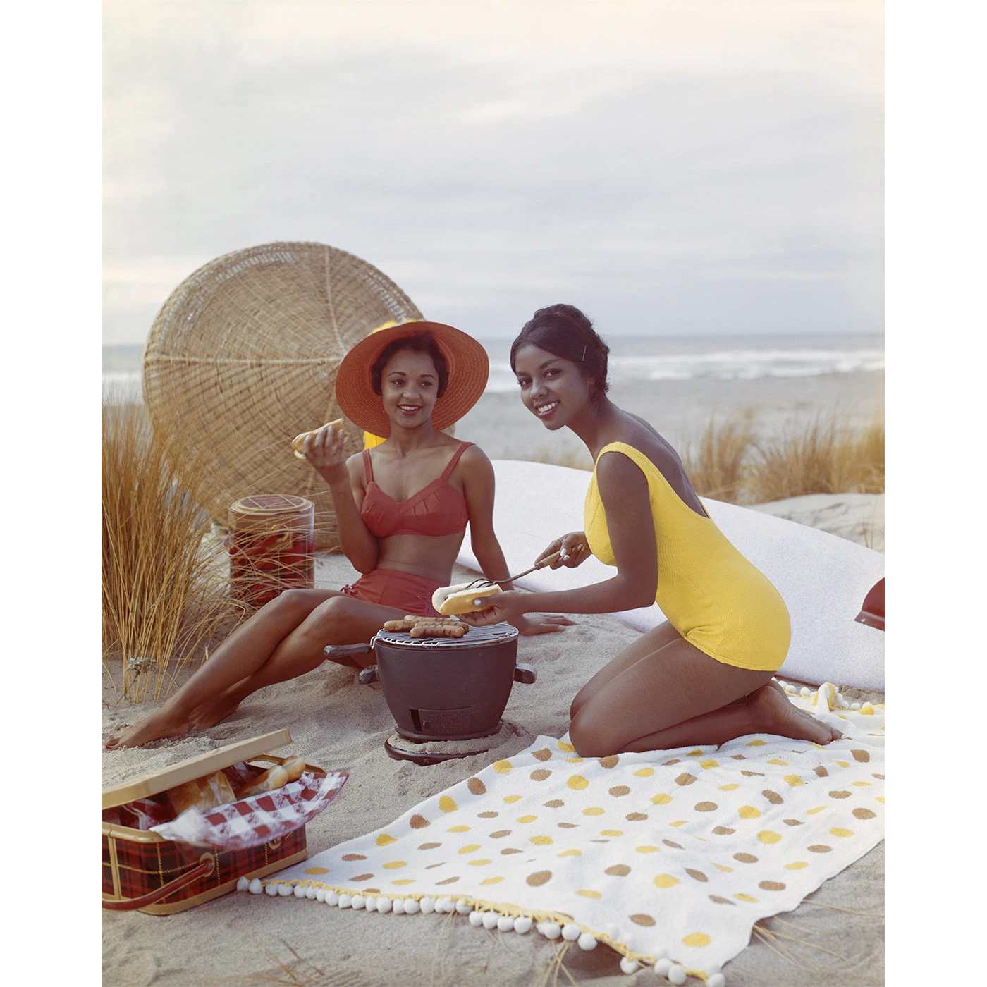 Jonathan Adler "Young Women On The Beach" From Getty Images